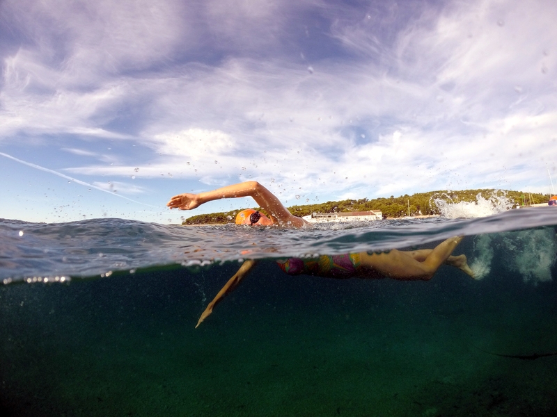 Alice technique work on last morning swim, prvic.JPG