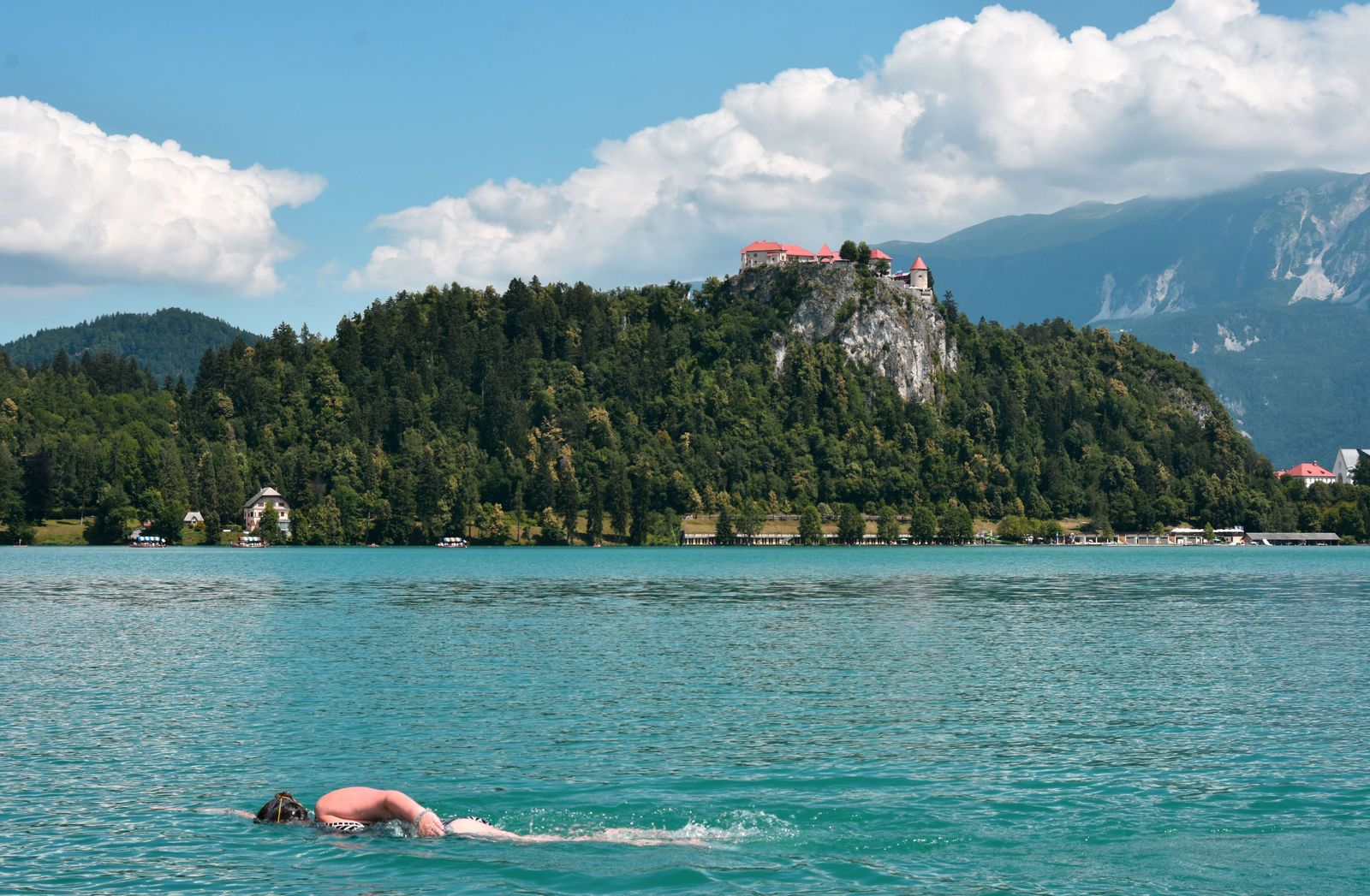 Sam in lake Bled, credit T Strutton.jpg