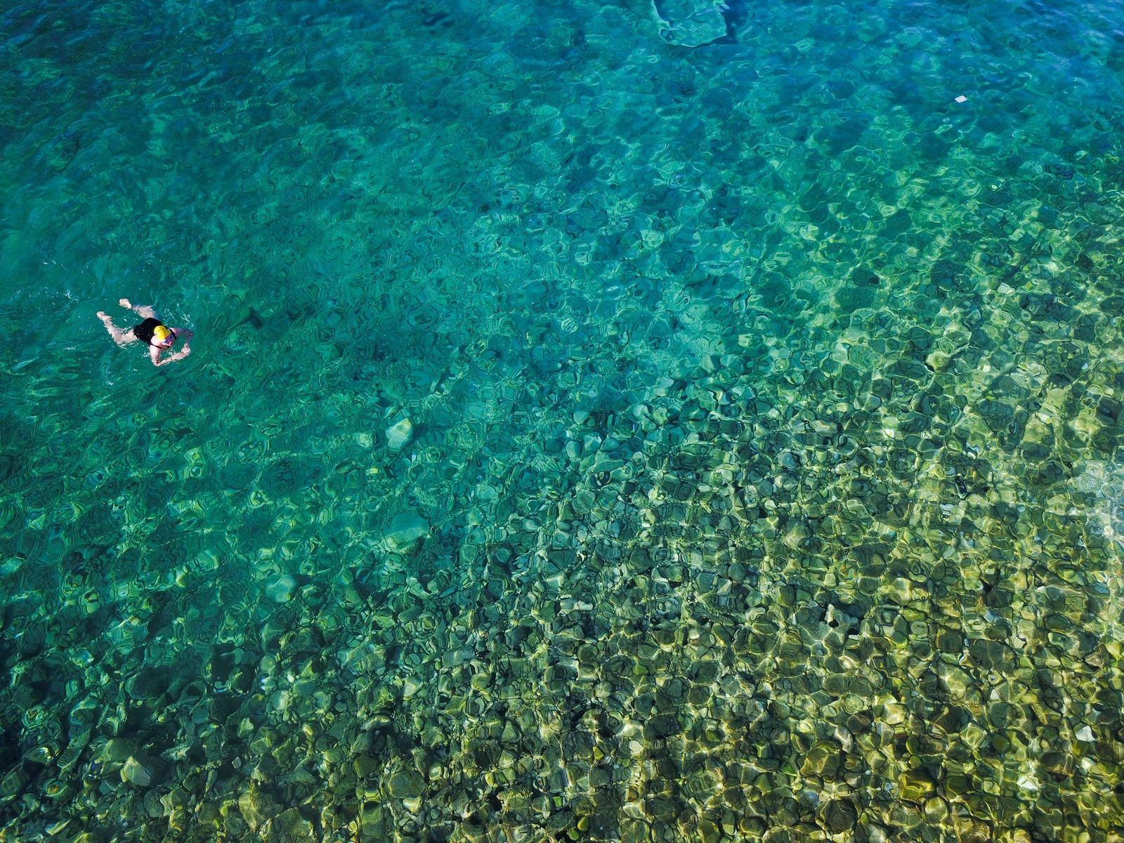 Croatia arial swimmer