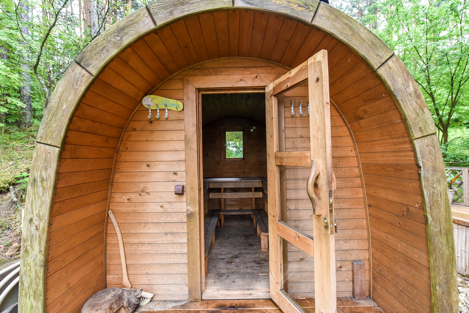 tiki inn sauna