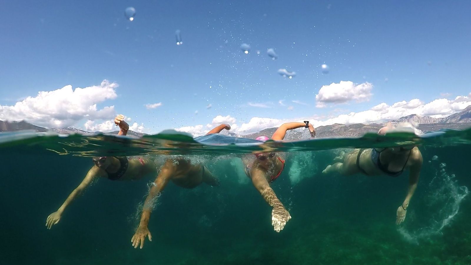 Montenegro swimmers