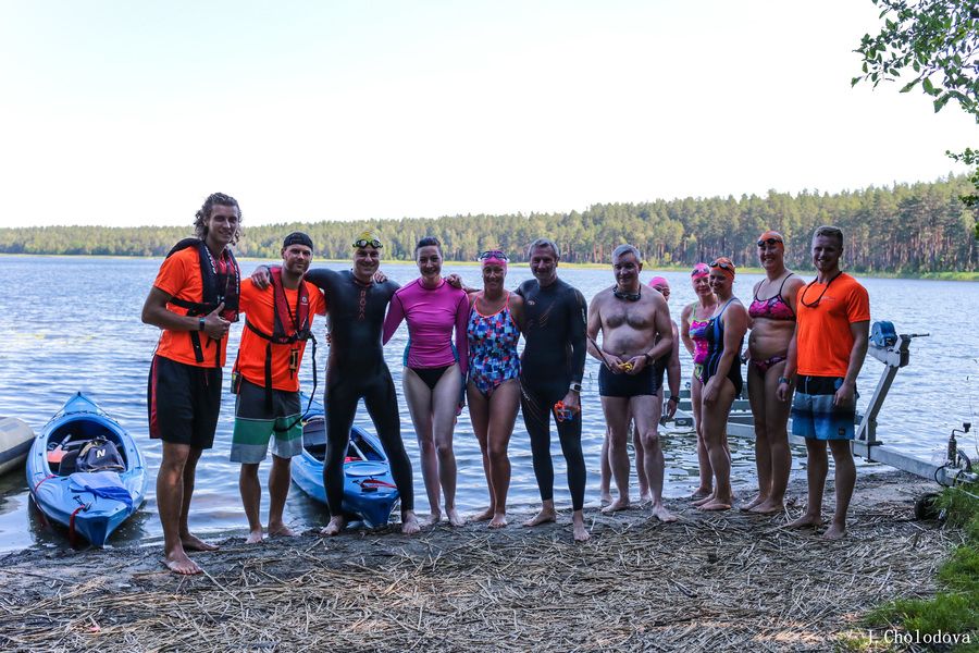 Lithuania group swimmers