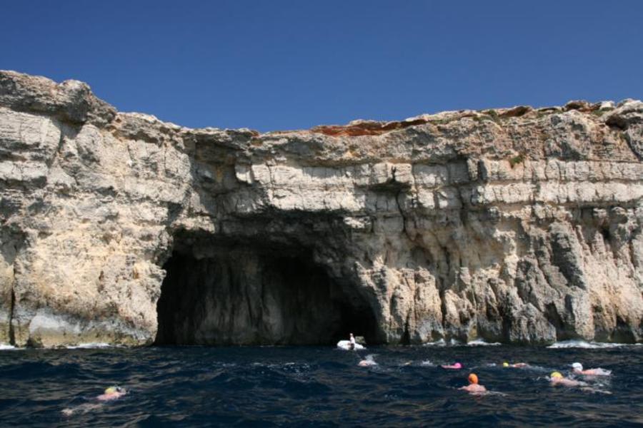 The entrance to the Inland Sea Malta Gozo