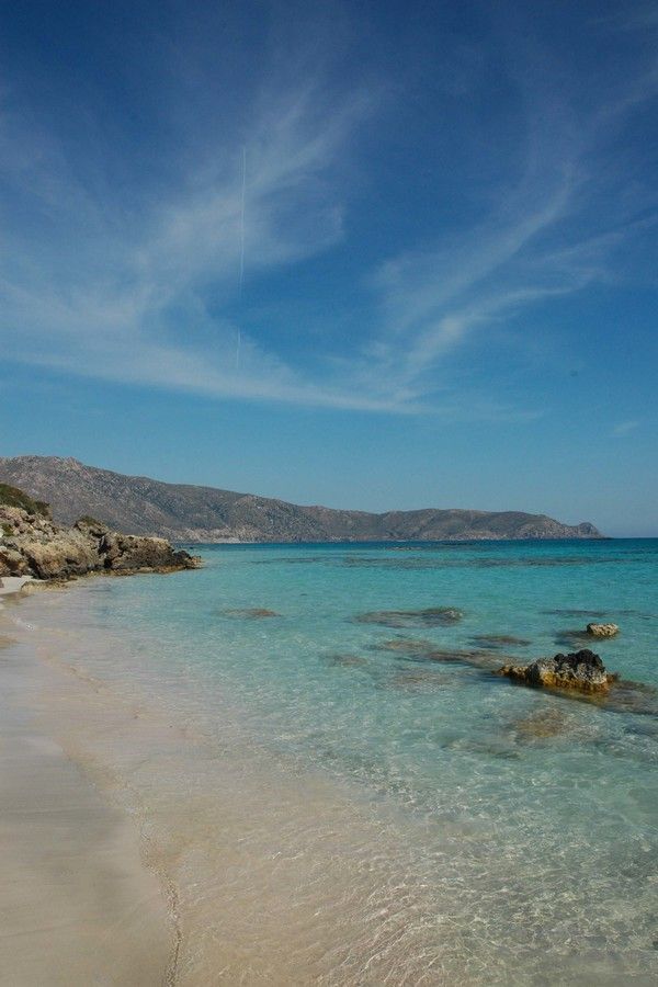 Elafonisi beach crete